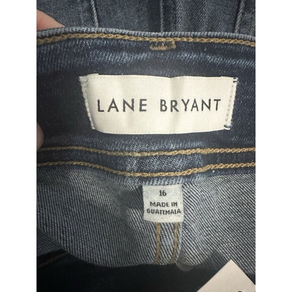 Lane Bryant High Rise Blue Denim Jeggings Size 16 - Picture 7 of 12